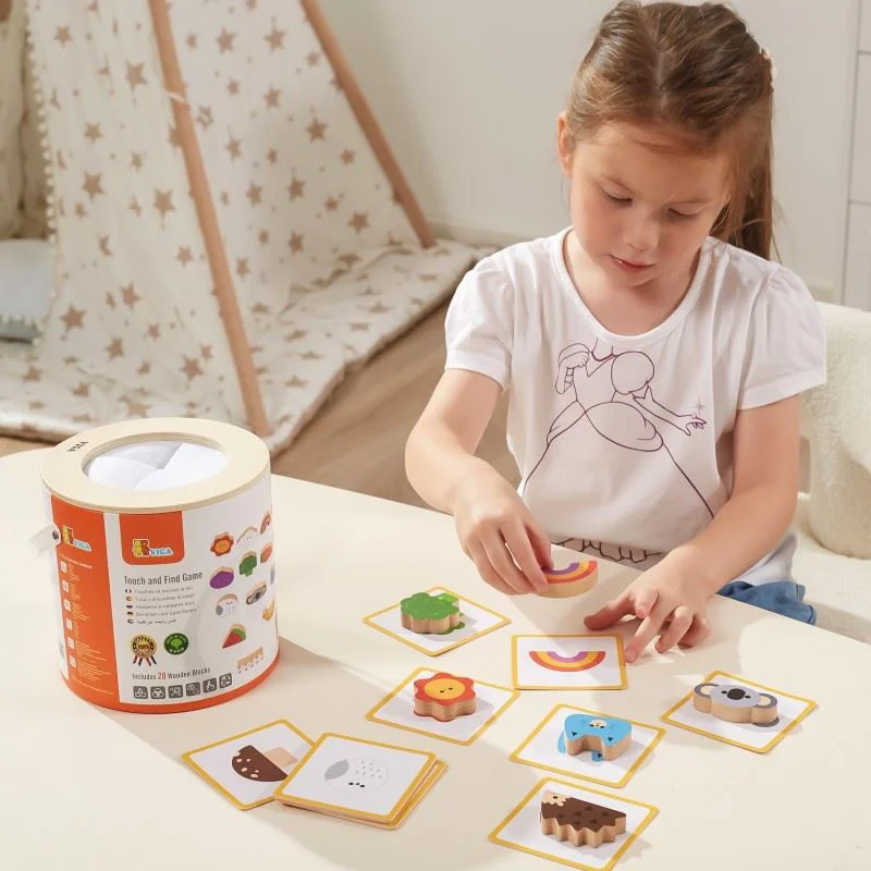 Joc Educativ Viga Toys "Atinge si Gaseste"