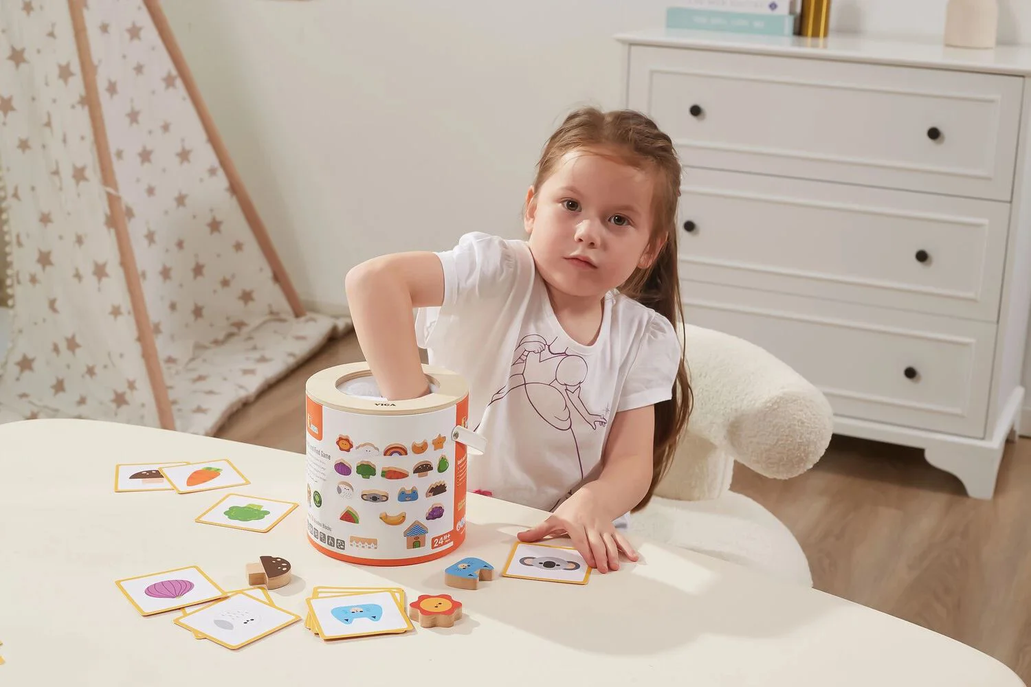 Joc Educativ Viga Toys "Atinge si Gaseste"