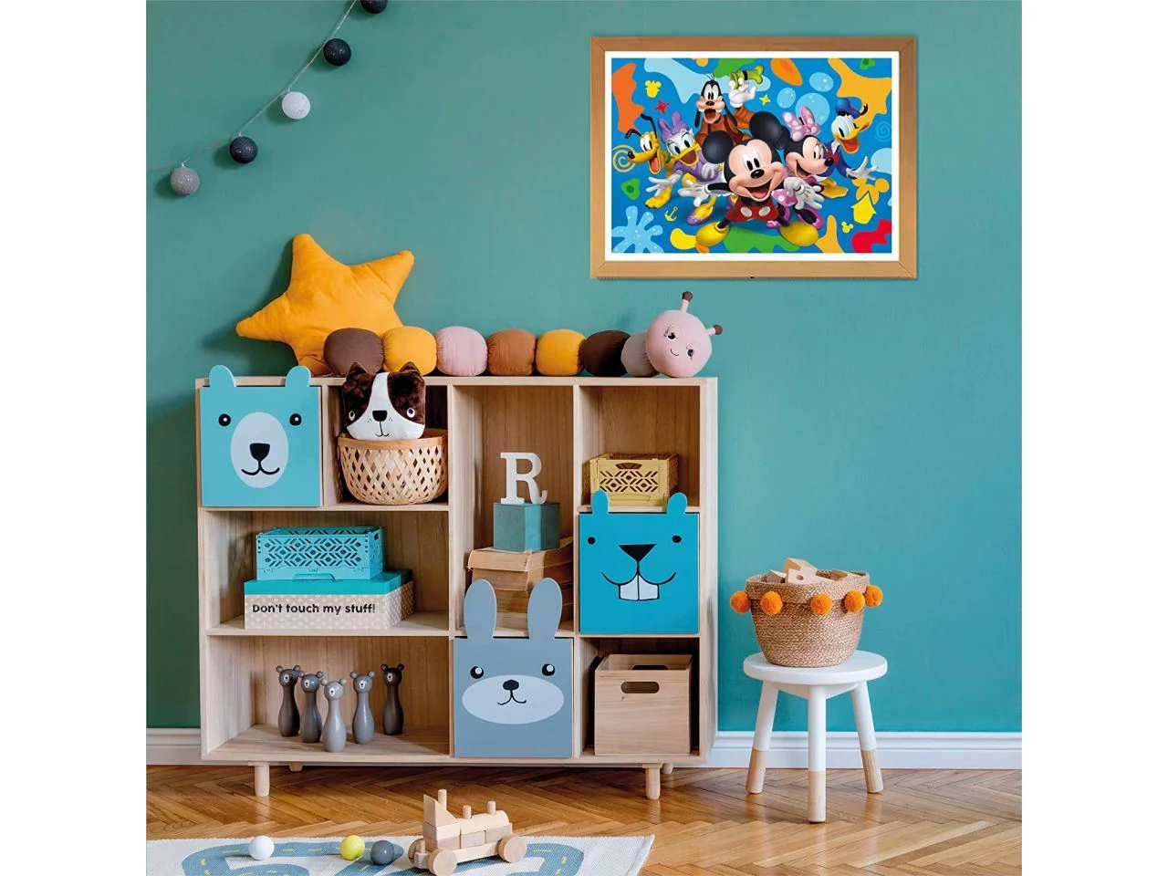 Puzzle Clementoni Mickey Mouse si prietenii sai, 104 piese
