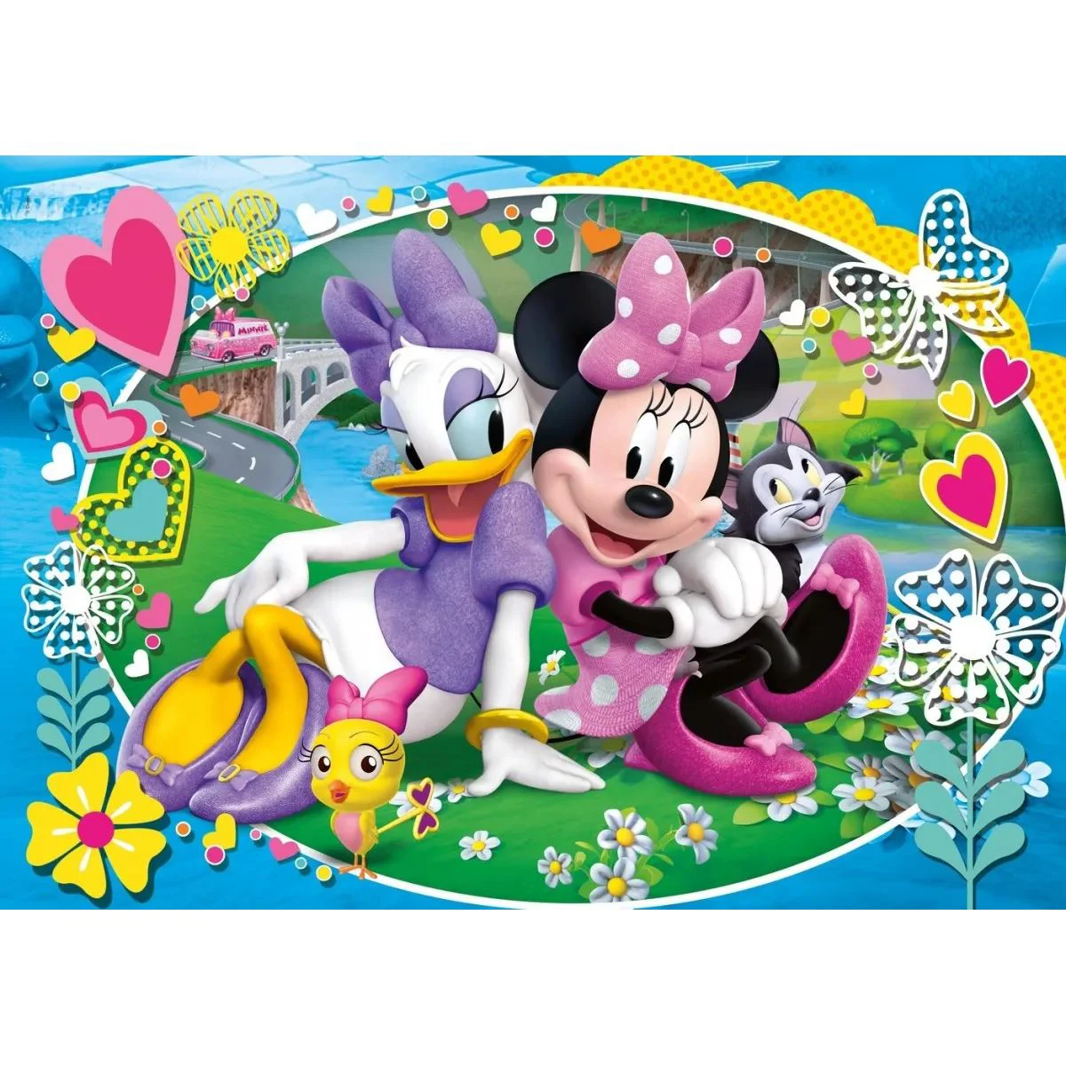 Puzzle Clementoni Minnie, 104 piese foto