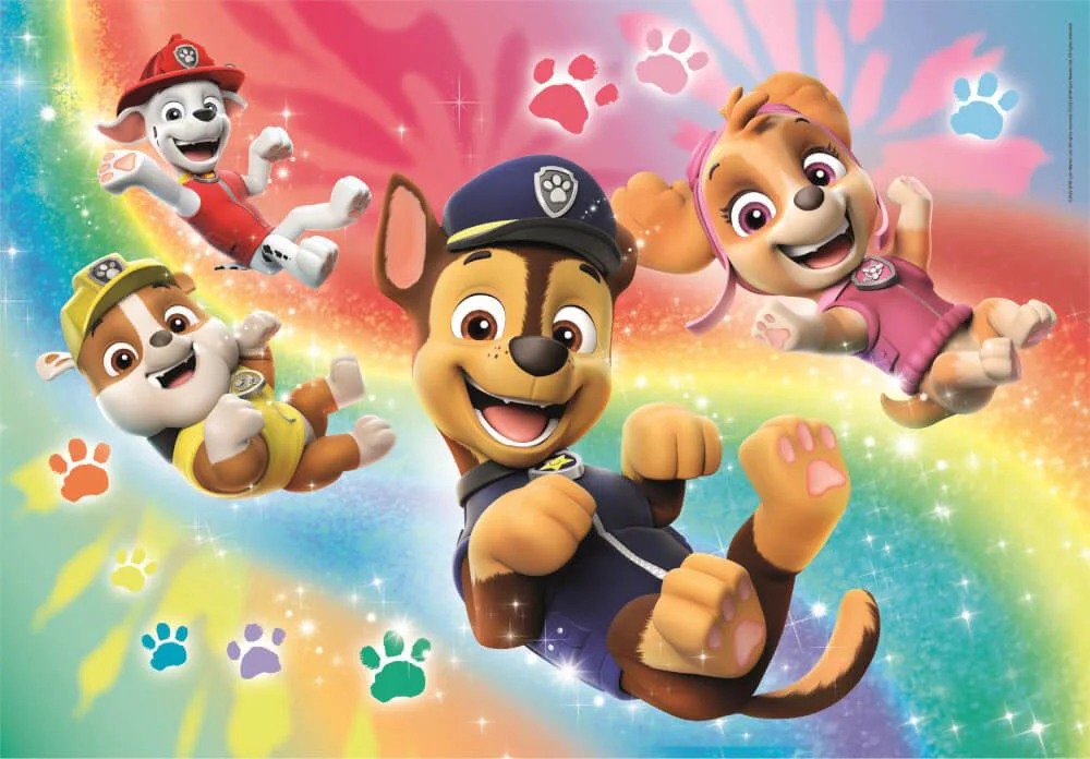 Puzzle Clementoni Paw Patrol Brilliant, 104 piese foto