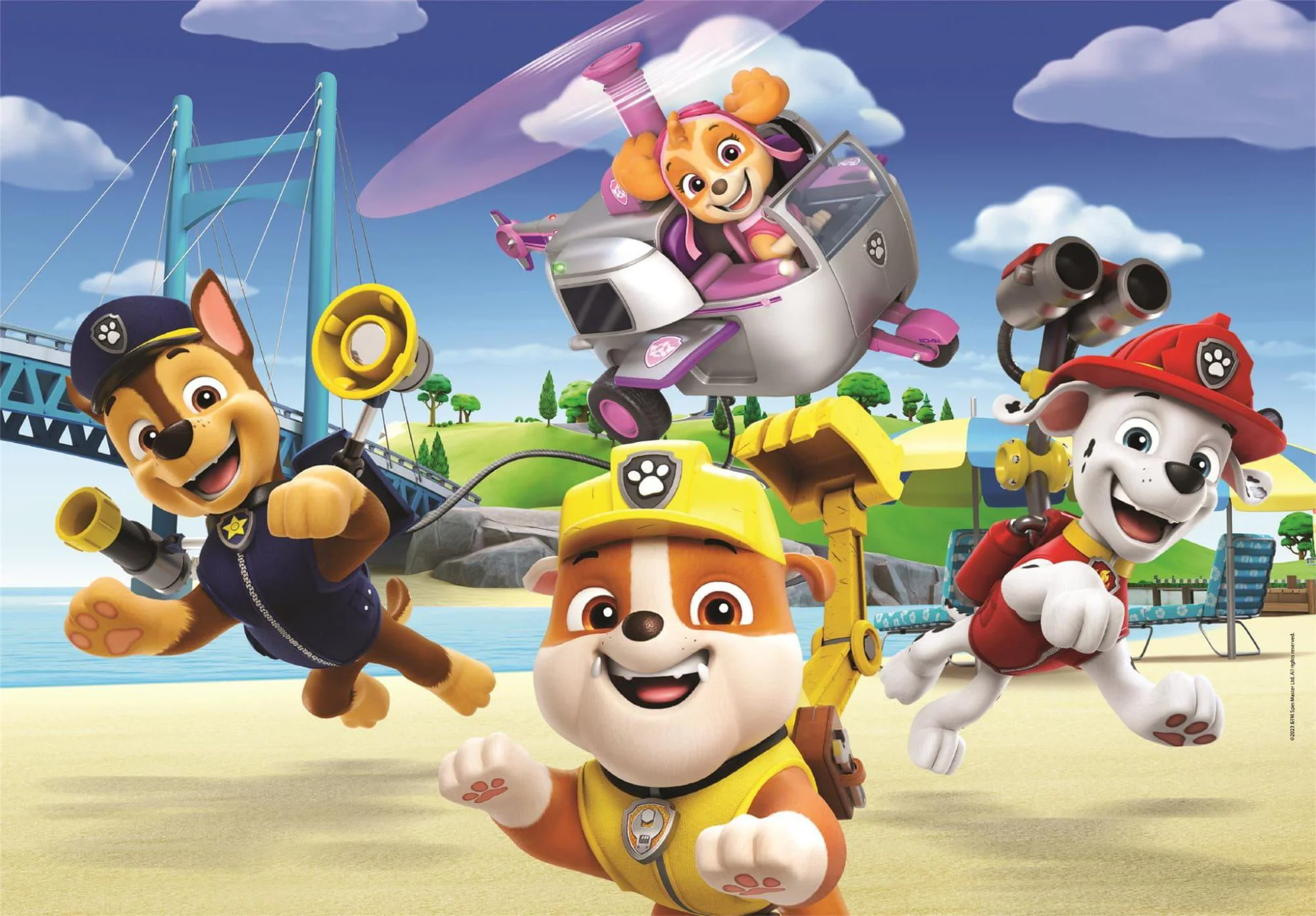 Puzzle Clementoni Paw Patrol, 104 piese foto