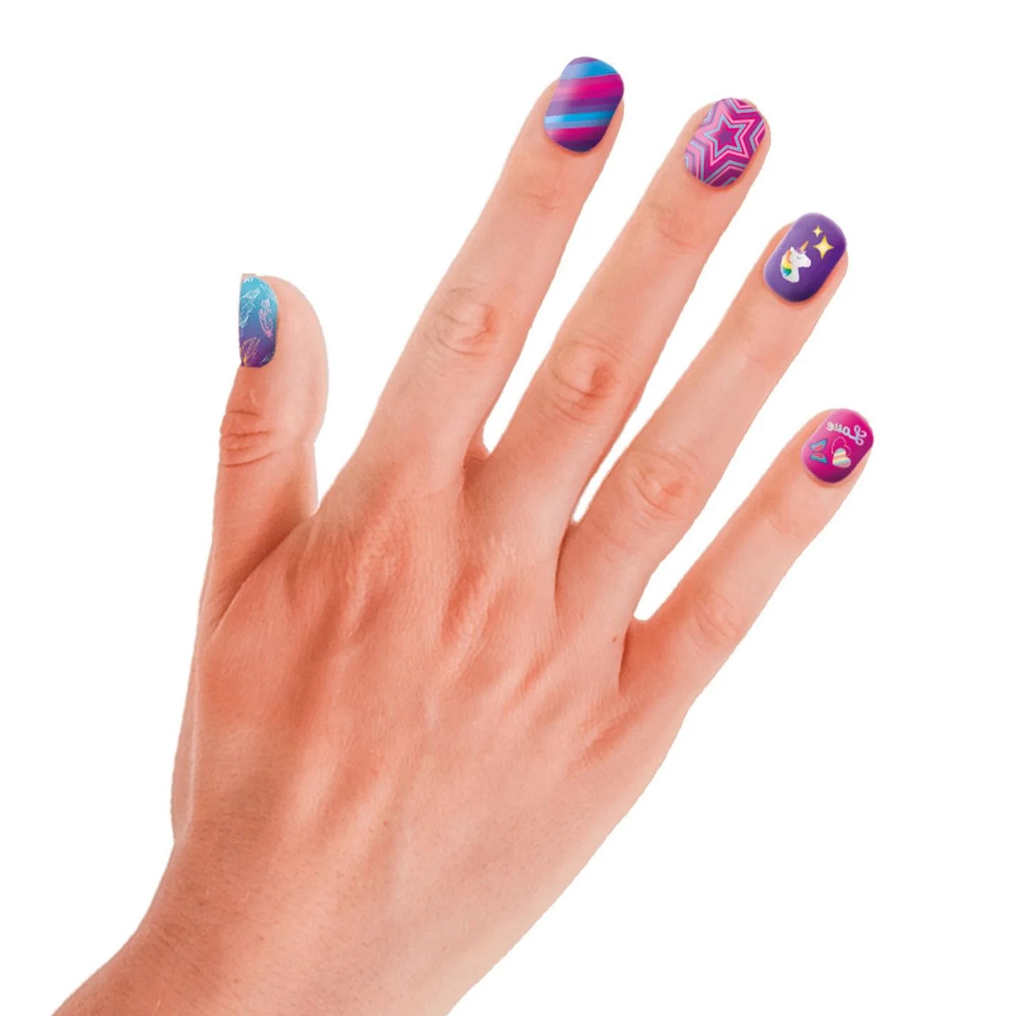 Set pentru copii Clementoni Crazy Chic Shiny Nails