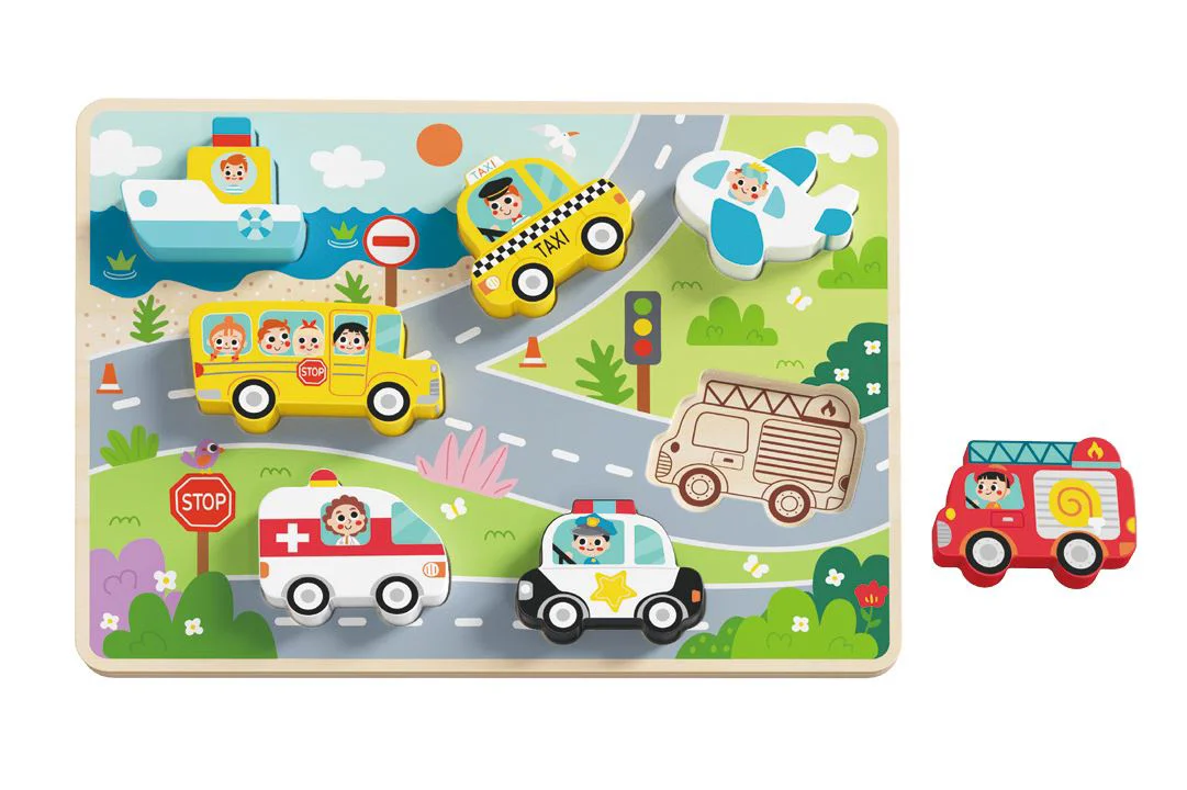 3D Puzzle Tooky Toy Transport foto