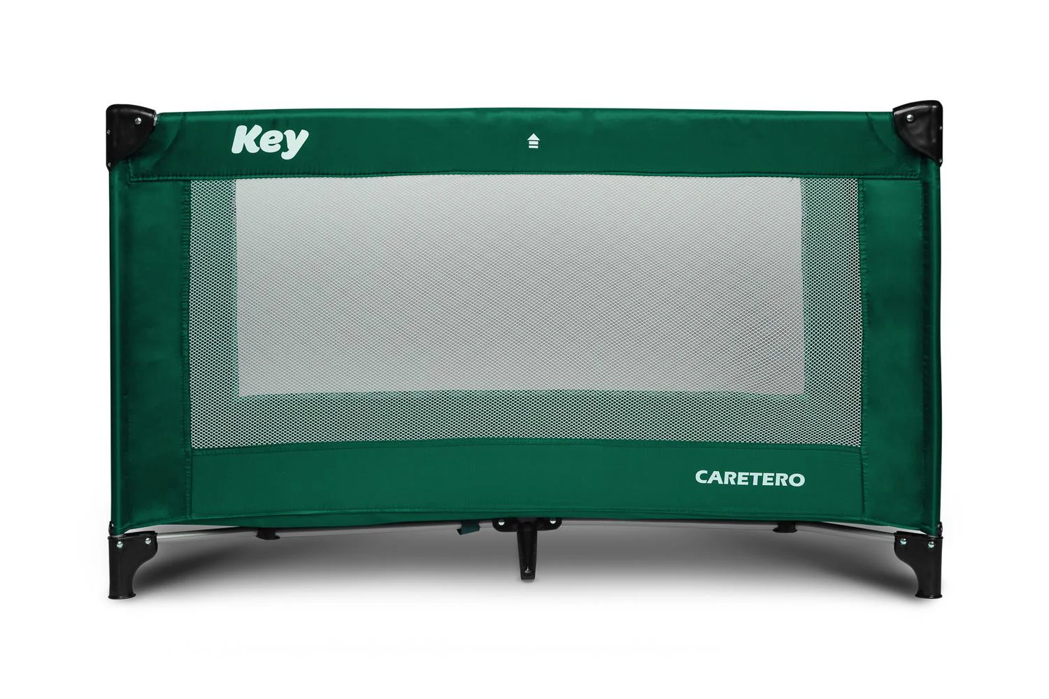 Складной манеж для детей Caretero Key Dark Green