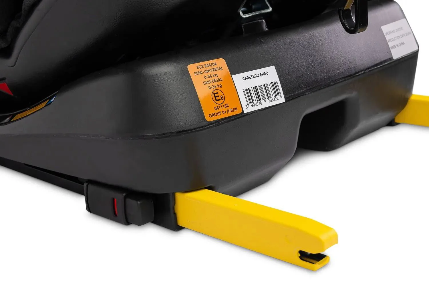 Scaun auto Caretero Isofix Arro Grey, 0-36 kg foto