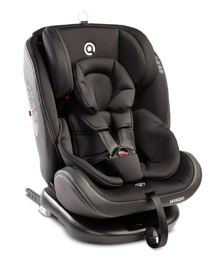 Scaun auto Caretero Isofix Mundo Black, 0-36kg foto