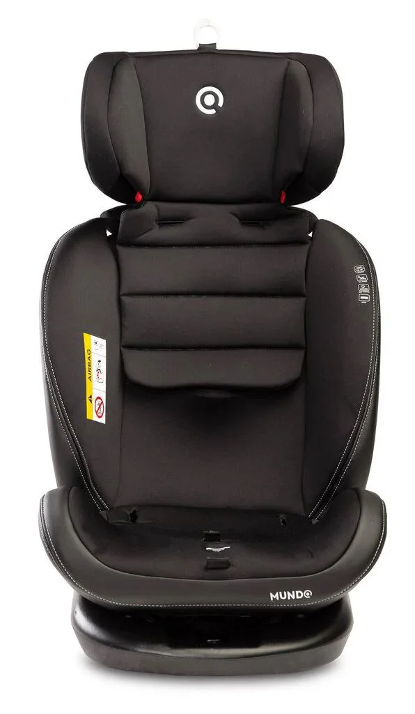 Scaun auto Caretero Isofix Mundo Black, 0-36kg foto