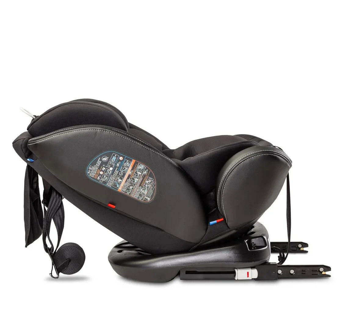 Scaun auto Caretero Isofix Mundo Black, 0-36kg foto