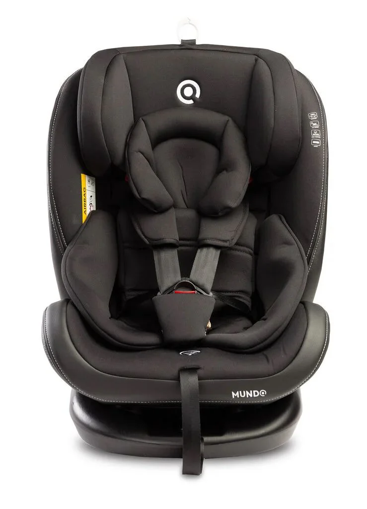Scaun auto Caretero Isofix Mundo Black, 0-36kg foto