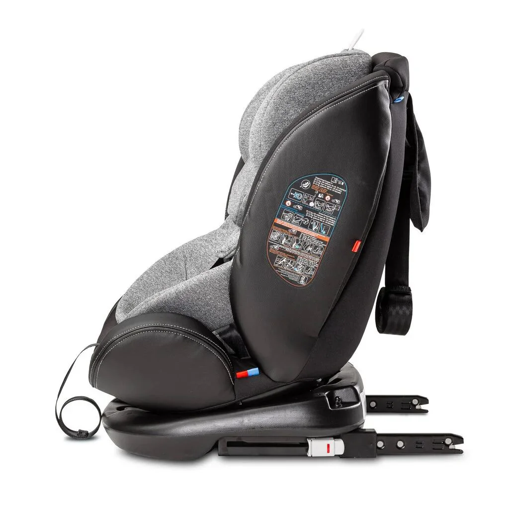 Scaun auto Caretero Isofix Mundo Grey, 0-36 kg foto