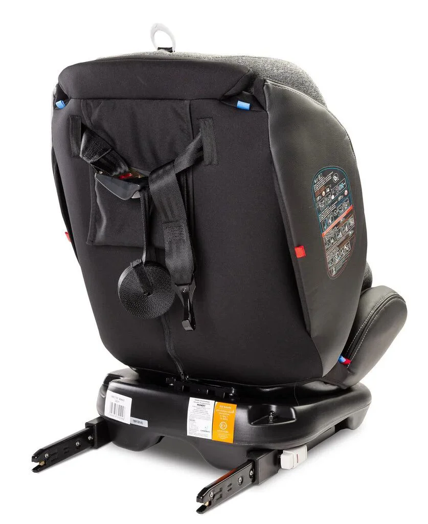 Scaun auto Caretero Isofix Mundo Grey, 0-36 kg foto