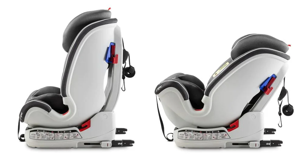 Scaun auto Caretero Isofix Yoga Graphite, 0-36 kg foto