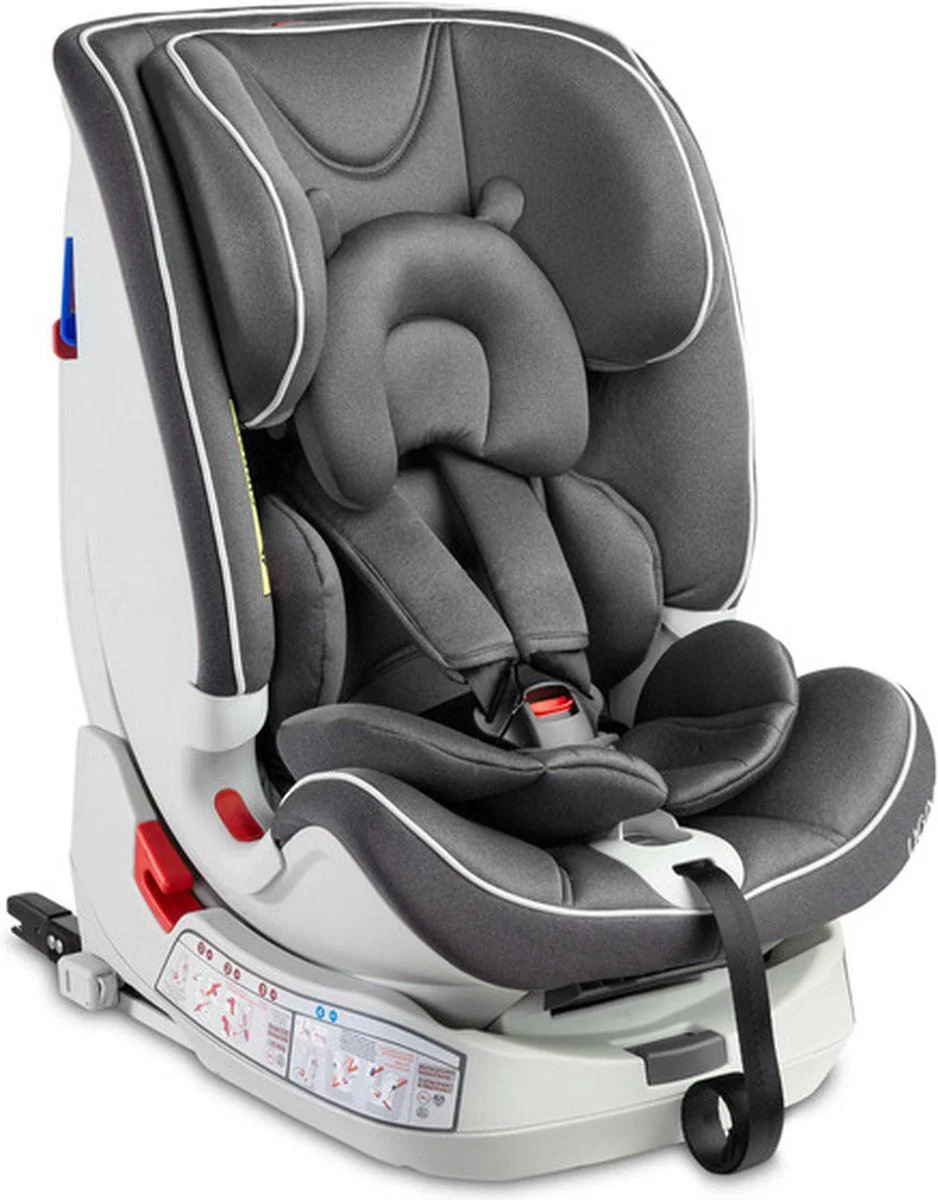 Scaun auto Caretero Isofix Yoga Graphite, 0-36 kg