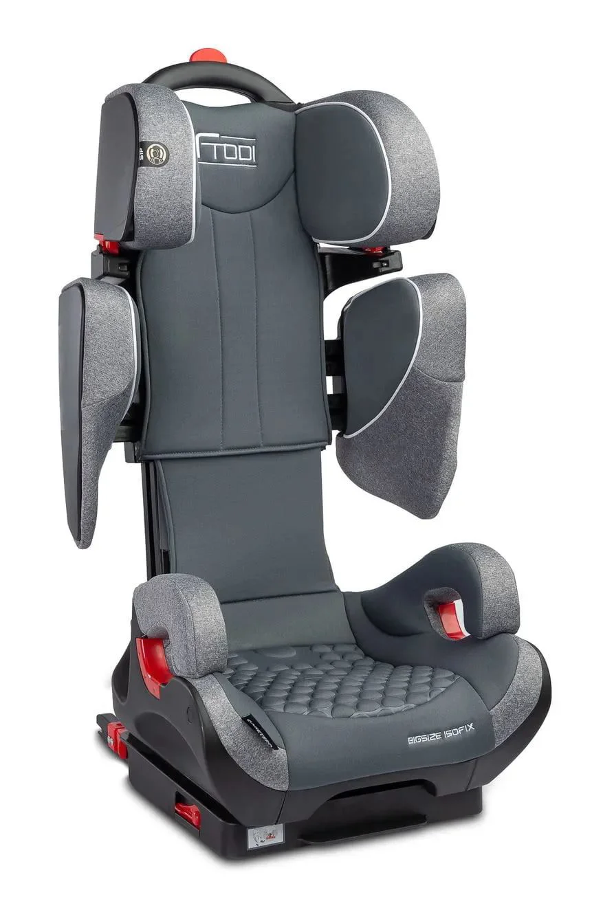 Scaun auto Caretero Isofix Transformer Frodi Grey, 15-36 kg foto