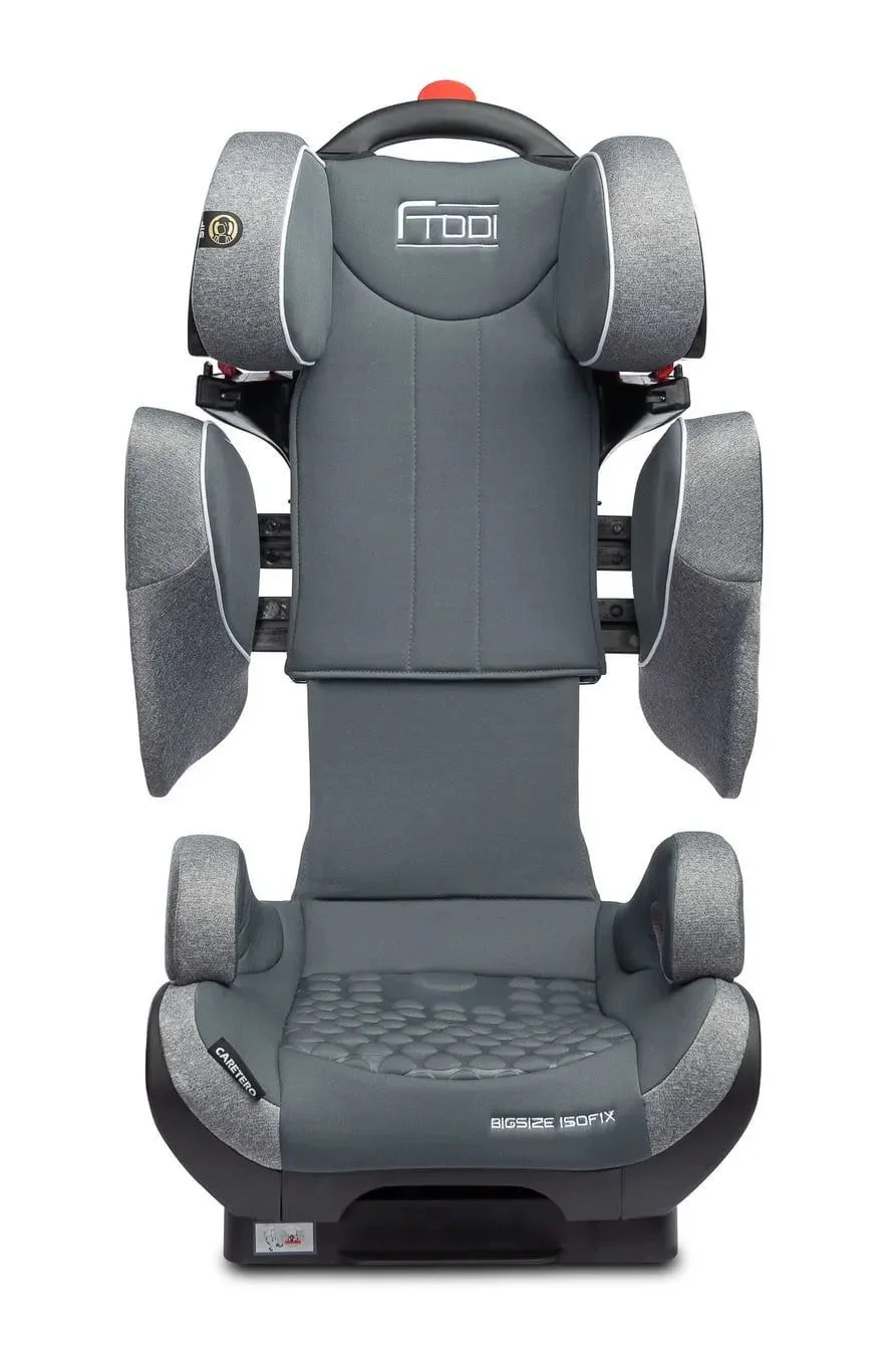 Scaun auto Caretero Isofix Transformer Frodi Grey, 15-36 kg foto