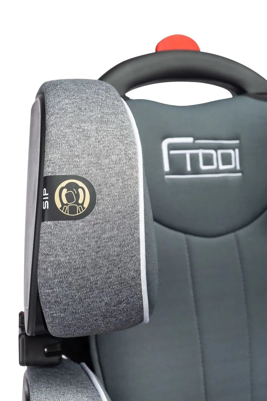 Scaun auto Caretero Isofix Transformer Frodi Grey, 15-36 kg foto