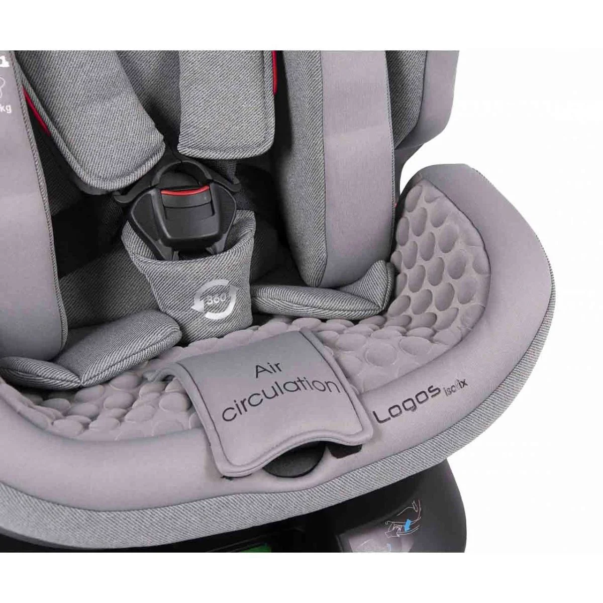 Автокресло i-Size 40-150см (0-36 кг) Isofix Coletto Logos Black