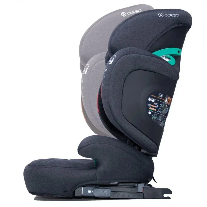 Детское автокресло i-Size 100-150см (15-36 кг) Isofix Coletto Avola Black