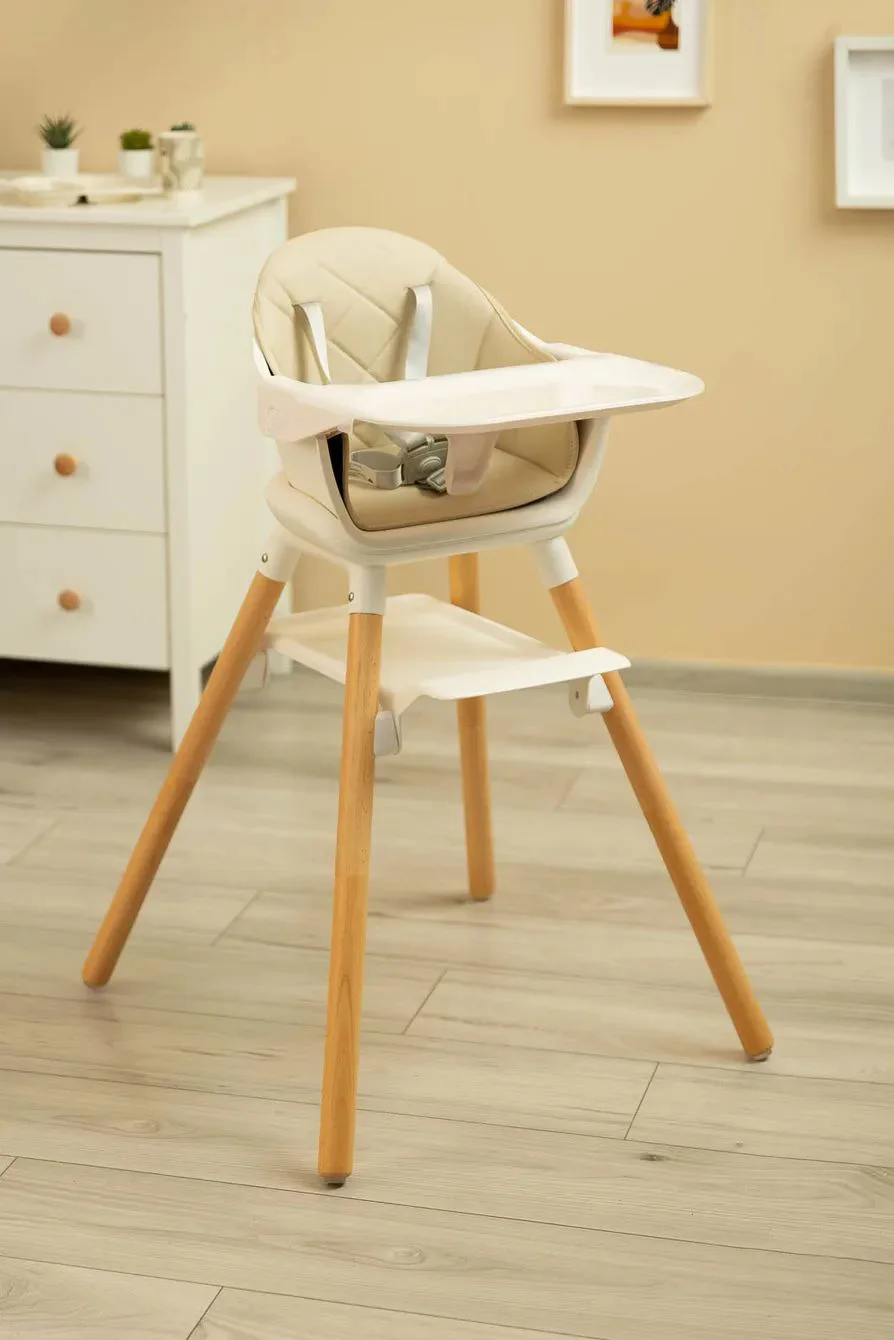 Стульчик для кормления Caretero Bravo Beige