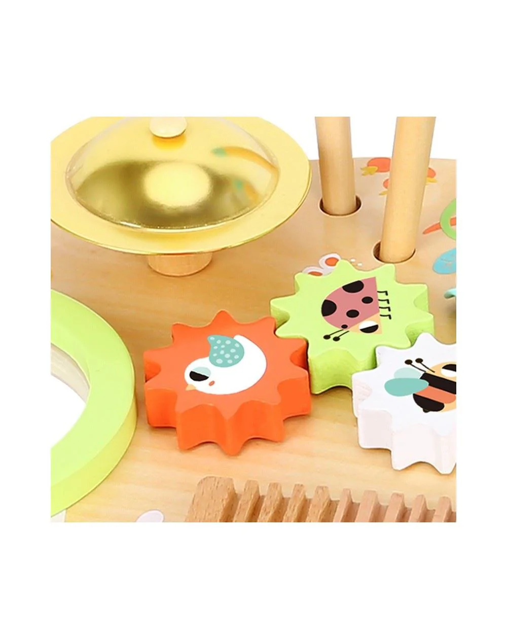 Centru muzical multifuntional din lemn Tooky Toy foto