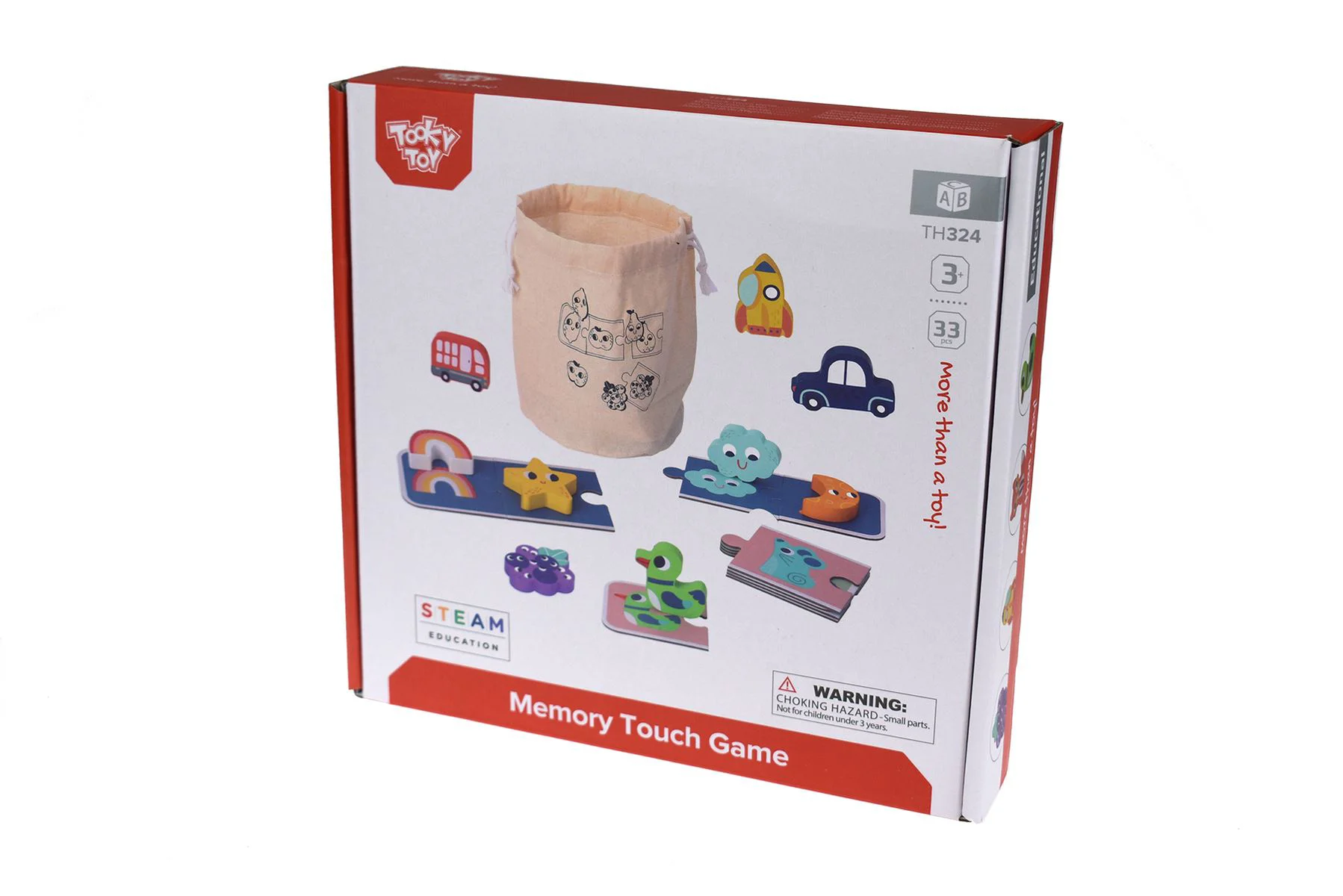 Joc din lemn Tooky Toy Memory foto