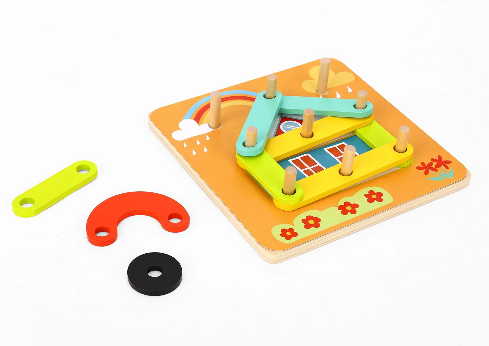 Деревянная развивающая игра Tooky Toy Палочки foto