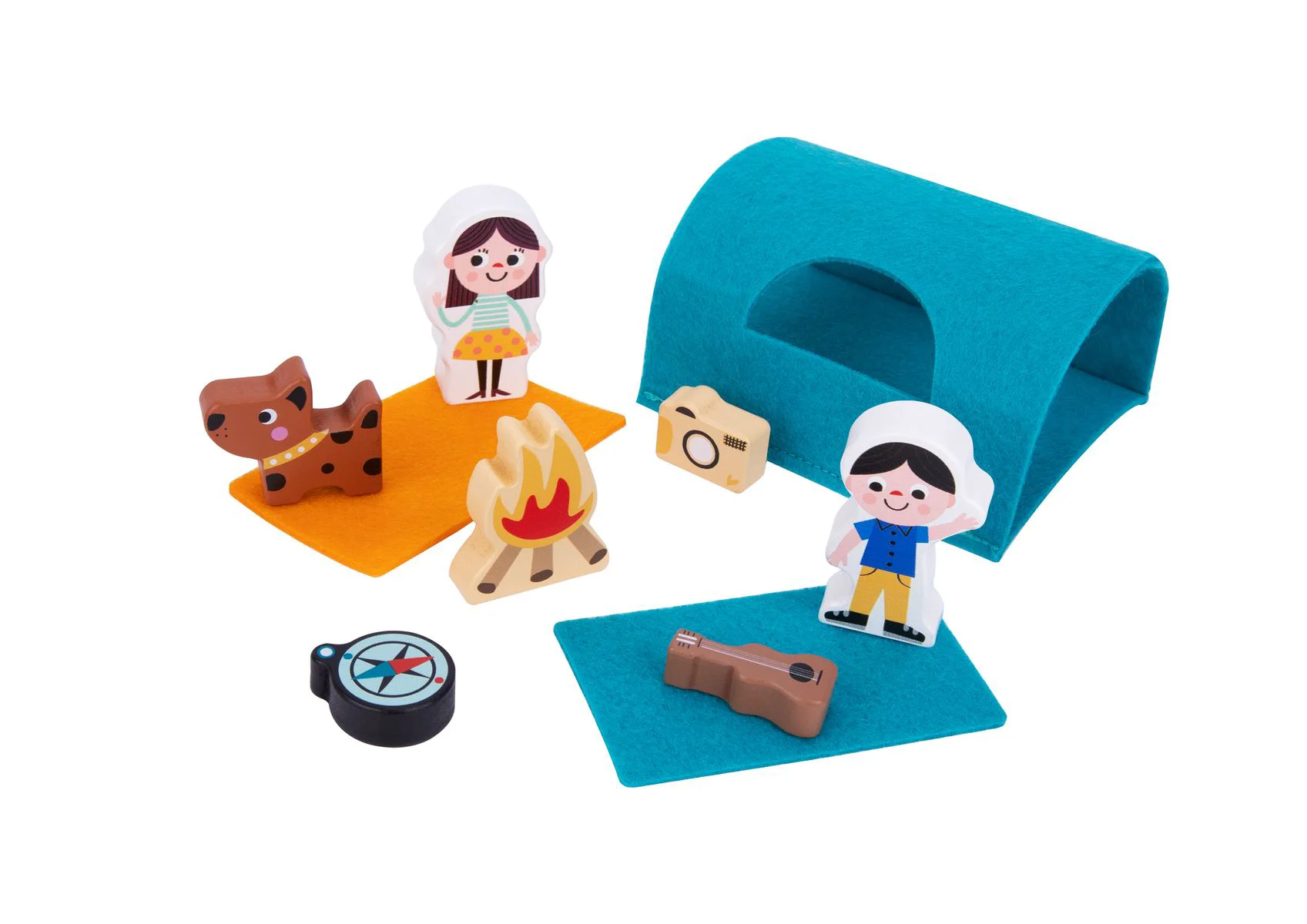 Set de joaca Tooky Toy Camping