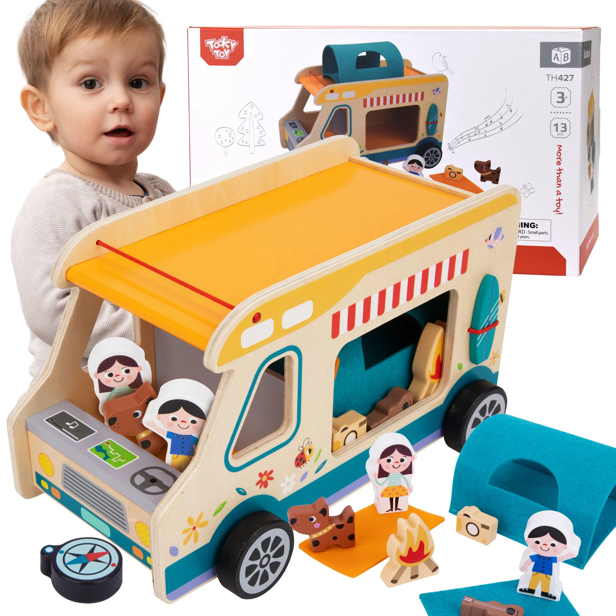 Set de joaca Tooky Toy Camping