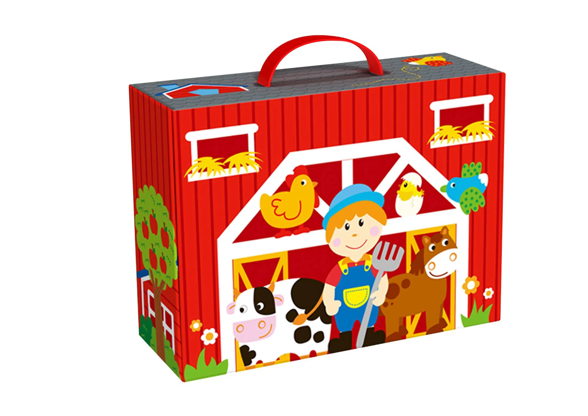 Set de joaca din lemn Tooky Toy Ferma foto