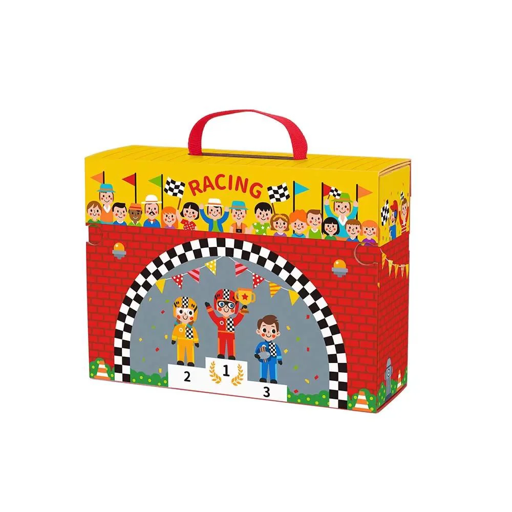 Деревянный игровой набор Tooky Toy Гонки