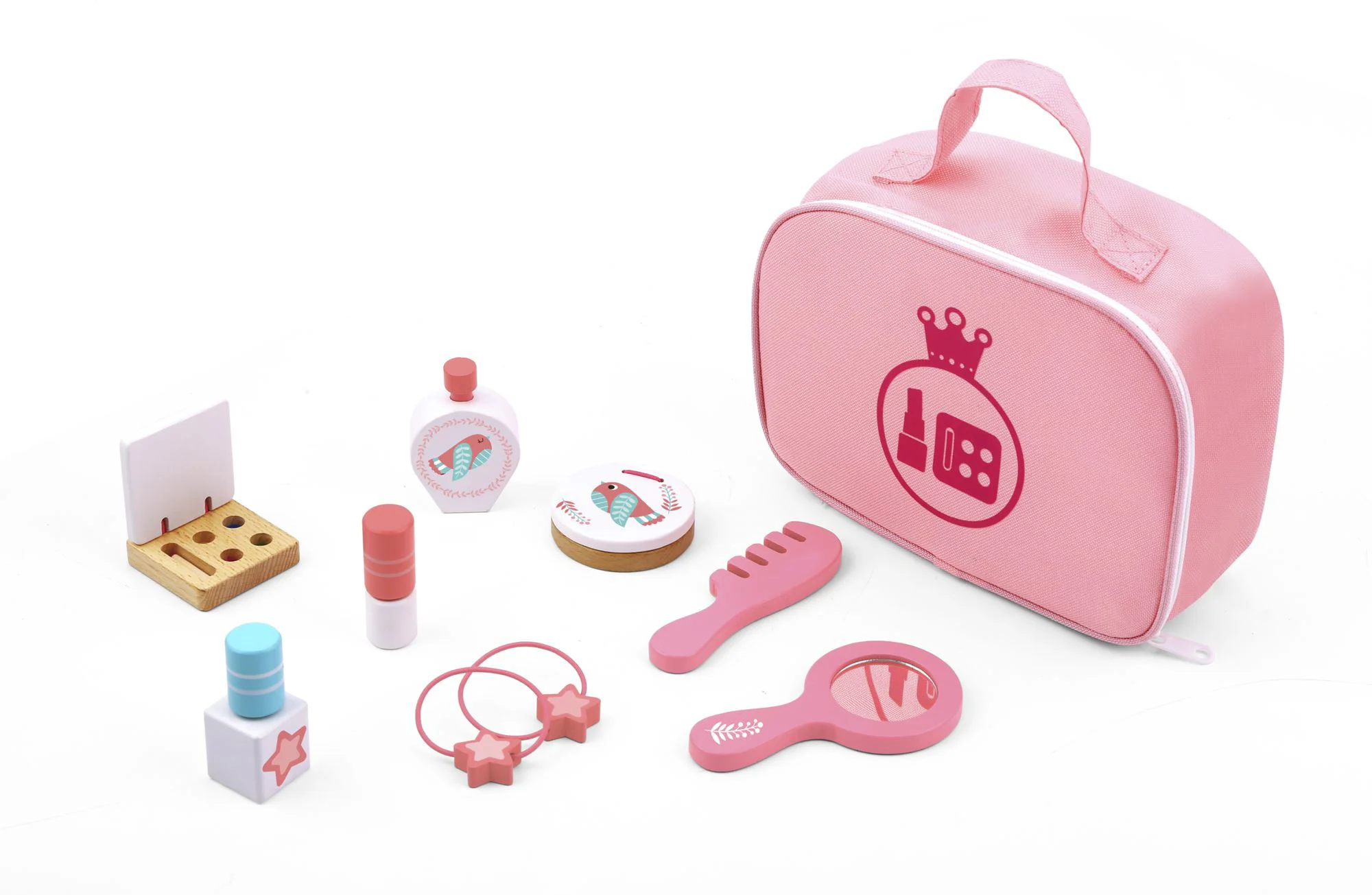 Деревянный набор для макияжа Tooky Toy Pink