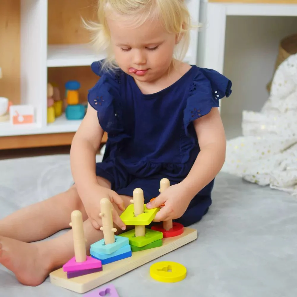 Set de jucarii pentru dezvoltare Tooky Toy Educational Box, 48 piese foto