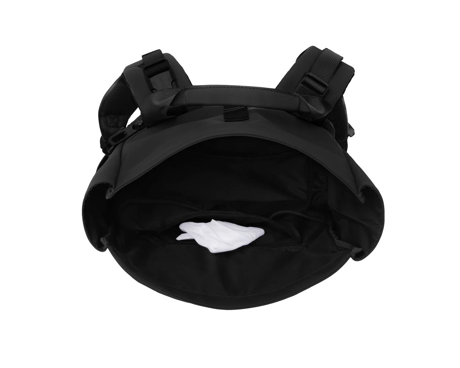 Geanta pentru mame KikkaBoo Cerise Black foto