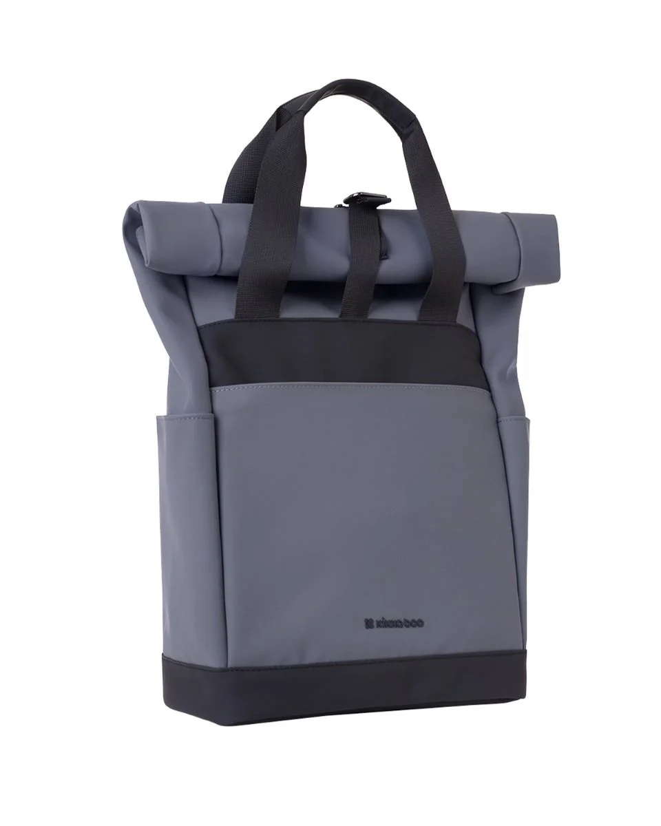 Geanta pentru mame KikkaBoo Cerise Grey foto