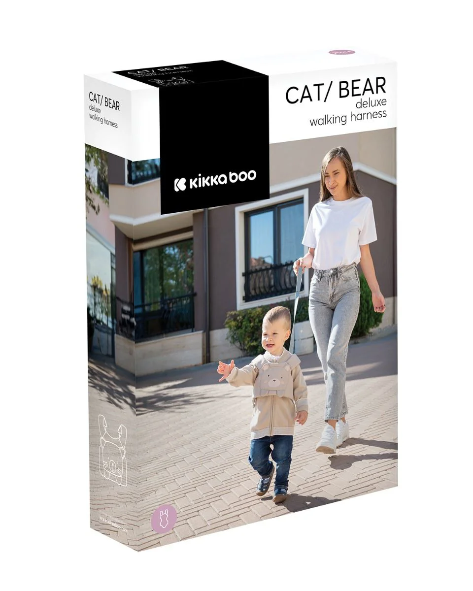 Hamuri pentru copii KikkaBoo Bear Beige