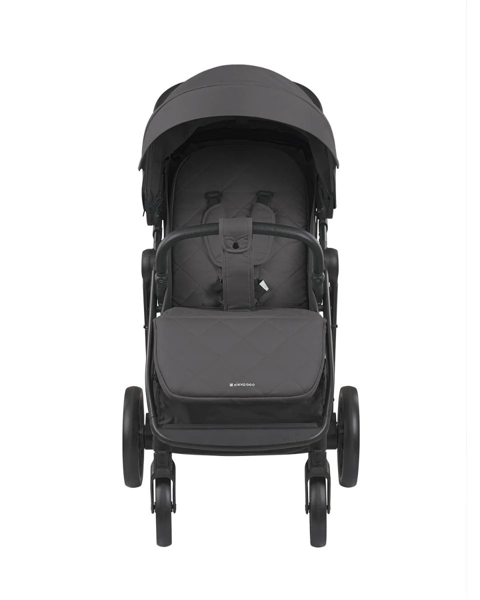 Carucior de plimbare KikkaBoo Jess Dark Grey foto