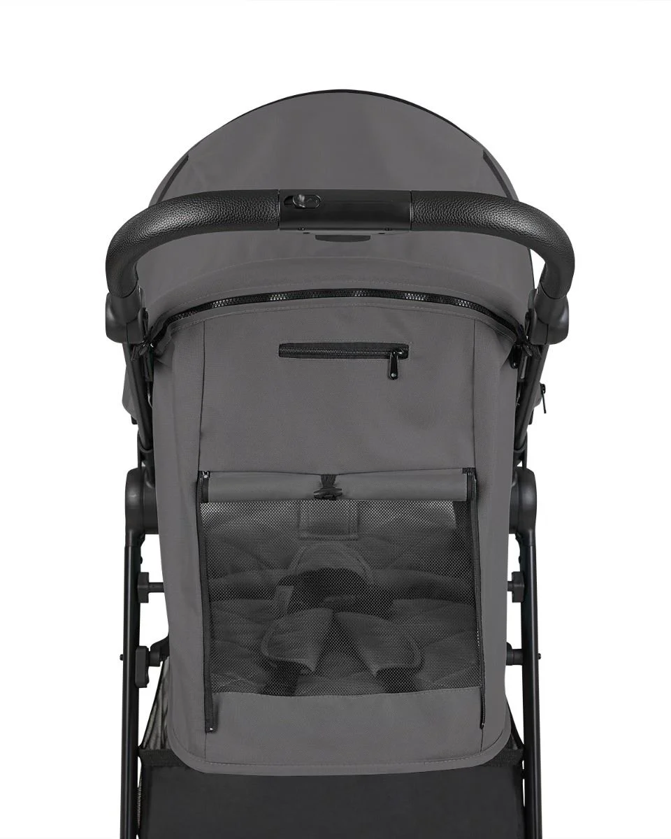 Carucior de plimbare KikkaBoo Jess Dark Grey foto
