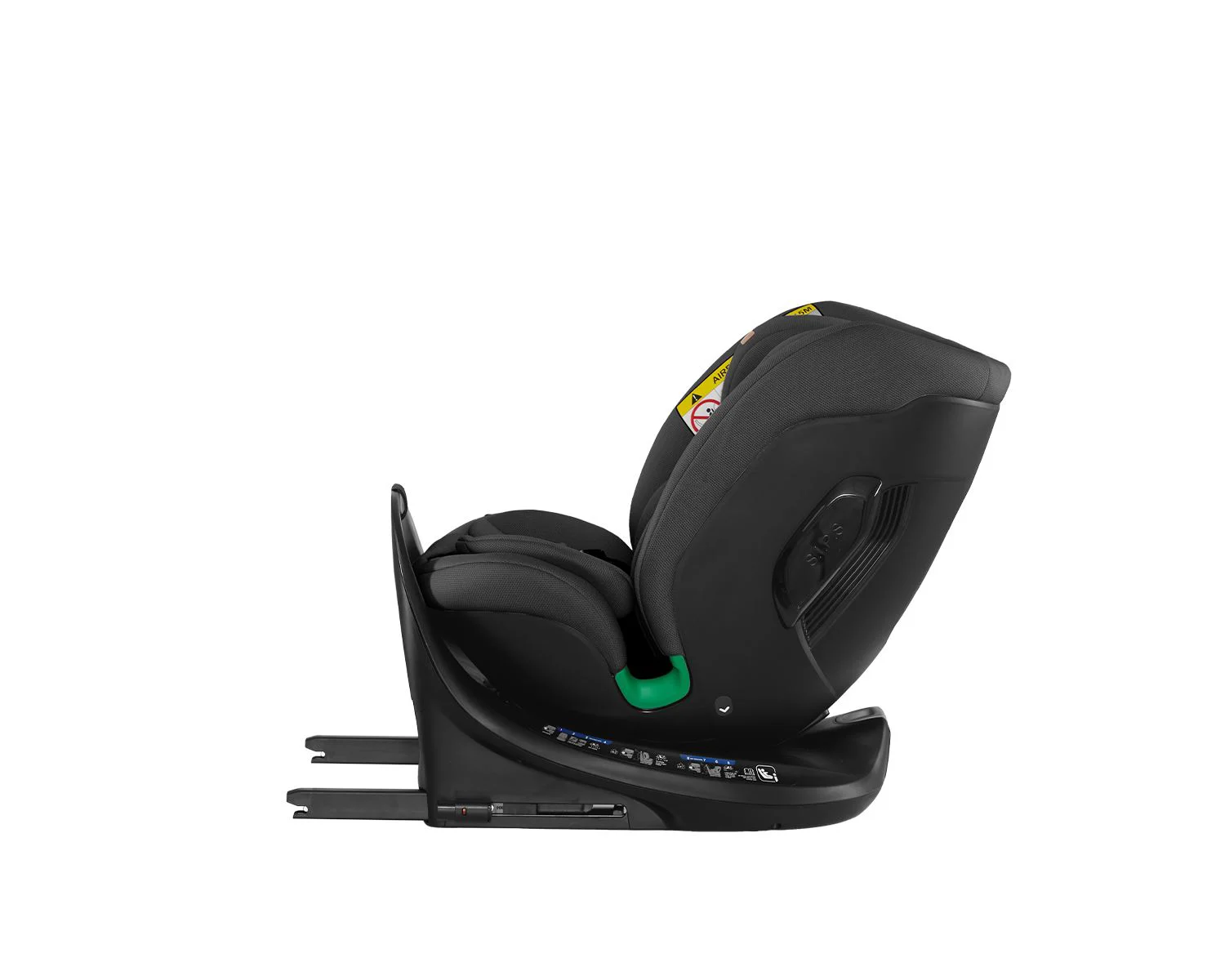 Scaun auto rotativ cu isofix KikkaBoo i-Tour Black, 40-150 cm foto