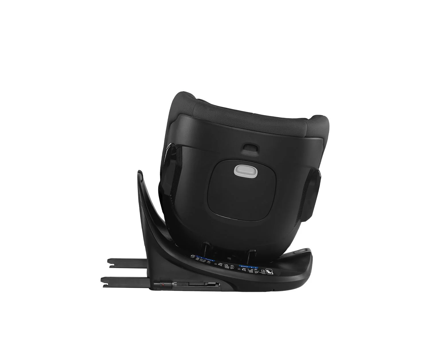 Scaun auto rotativ cu isofix KikkaBoo i-Tour Black, 40-150 cm