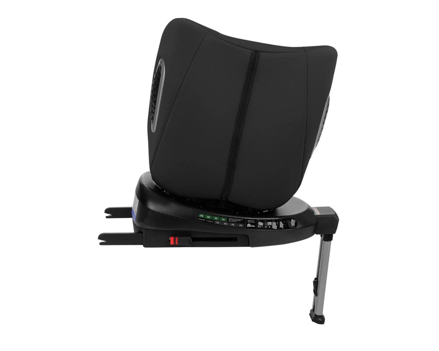 Scaun auto rotativ cu isofix KikkaBoo i-Rove Black, 40-150 cm foto