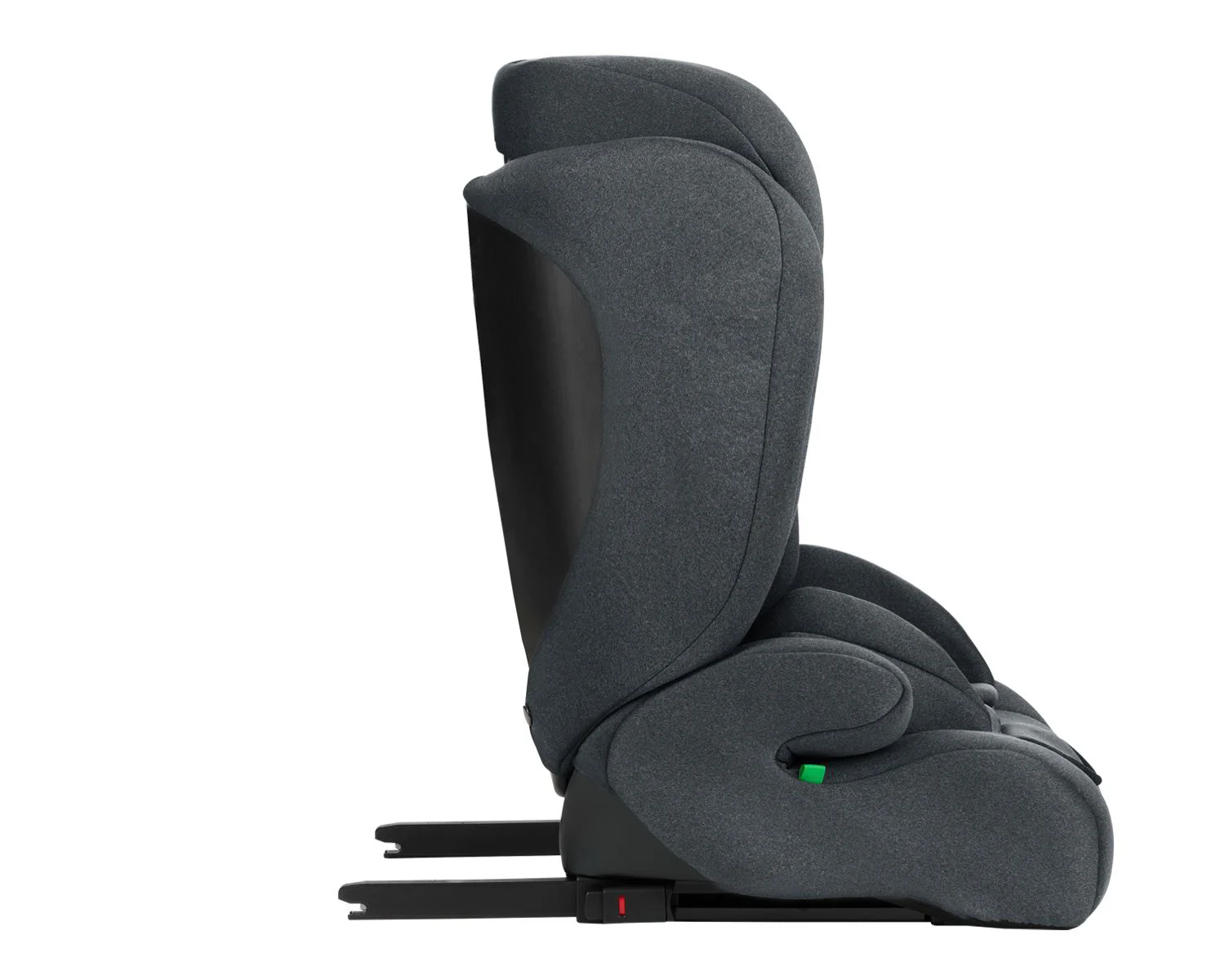 Scaun auto cu isofix KikkaBoo i-Cross Dark Grey, 76-150 cm foto