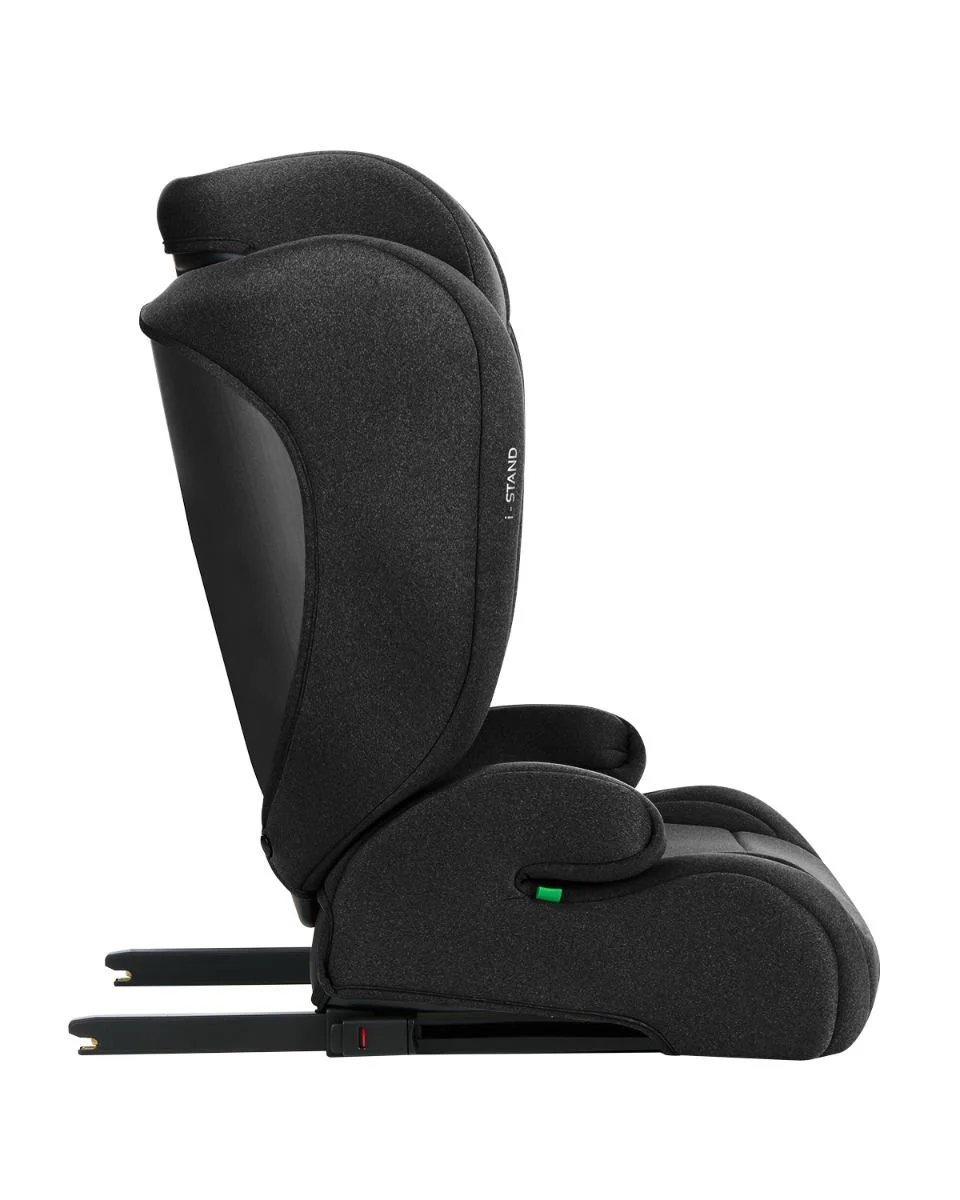 Scaun auto cu isofix i-Size KikkaBoo i-Stand Black, 100-150 cm foto