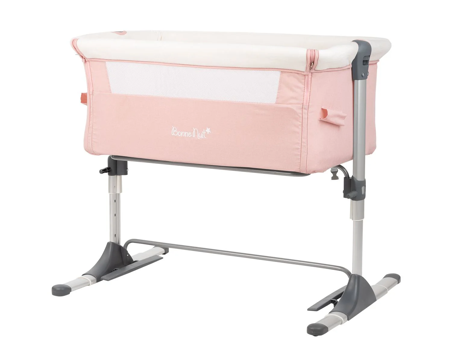 Patut co-sleeper KikkaBoo Bonne Nuit Pink Melange foto