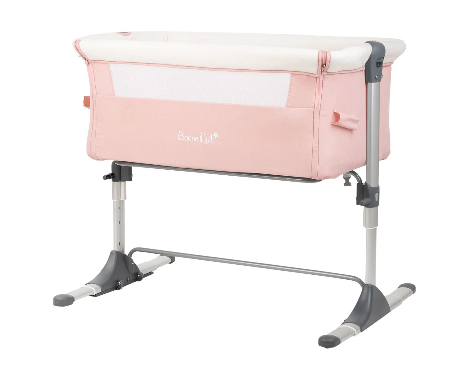 Patut co-sleeper KikkaBoo Bonne Nuit Pink Melange foto