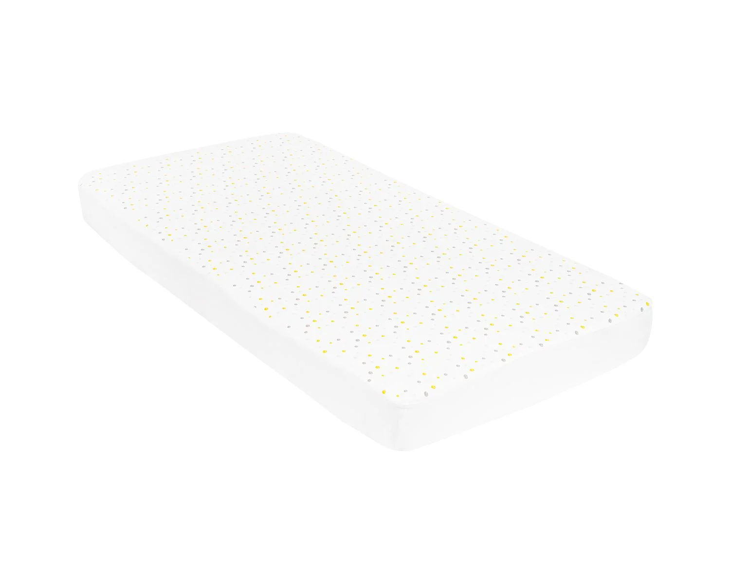 Водонепроницаемый чехол для матраса KikkaBoo Dots из джерси, 120х60х15 см