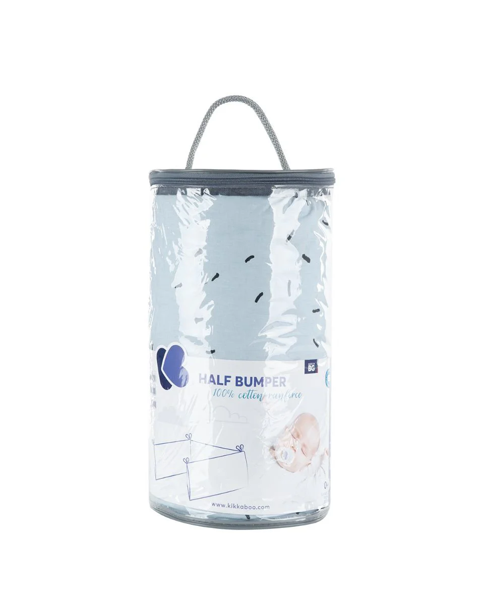 Бортики для кроватки KikkaBoo Bear with me Blue, 210 см foto