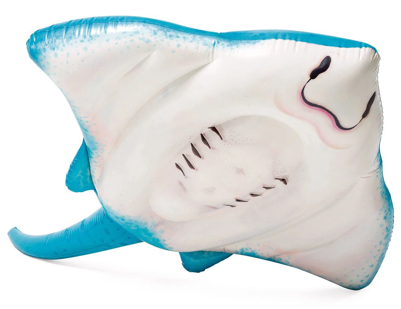 Pluta gonflabila Intex Pisica de mare cu manere, 185x145 cm foto