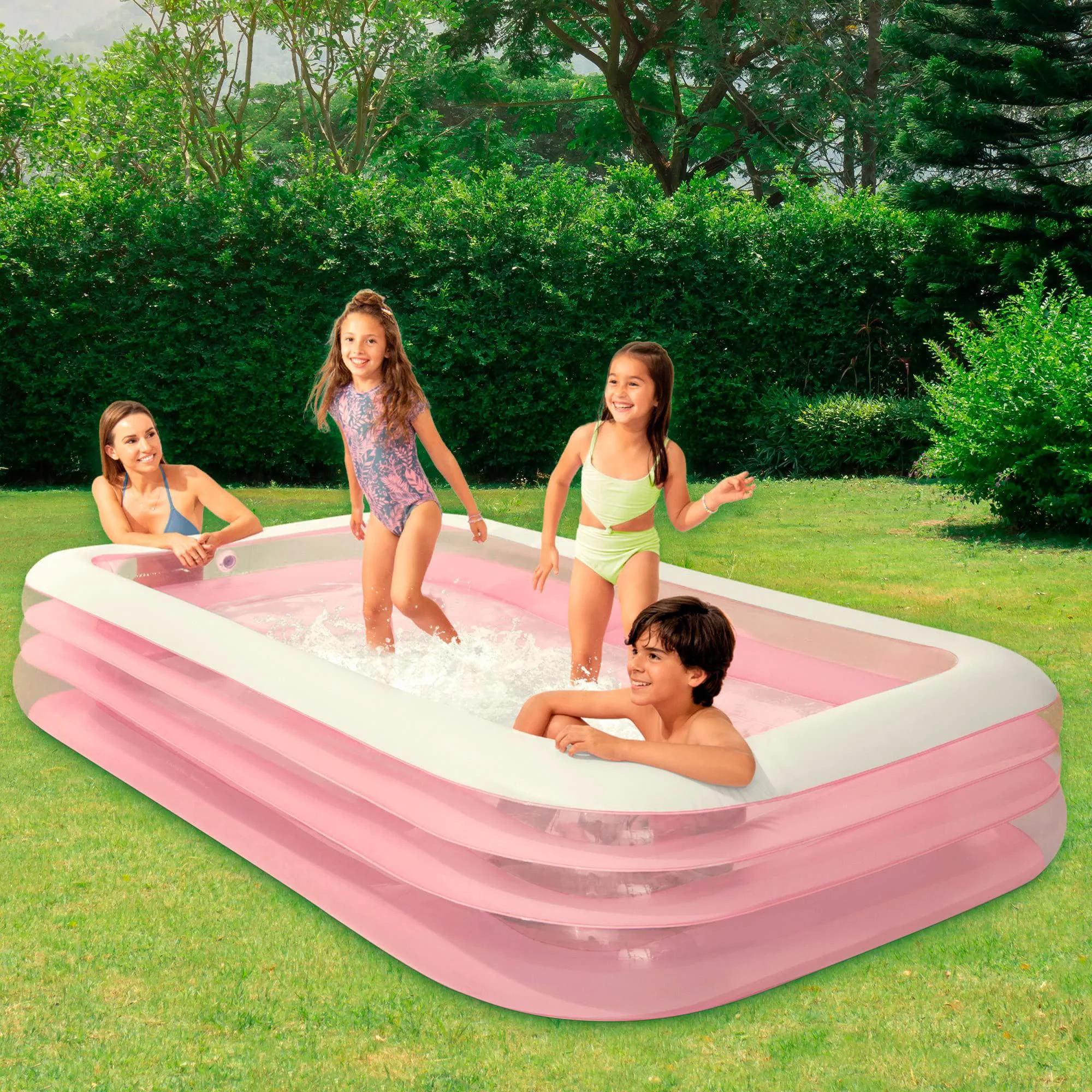 Piscina gonflabila pentru familie Intex 305x183x56 cm