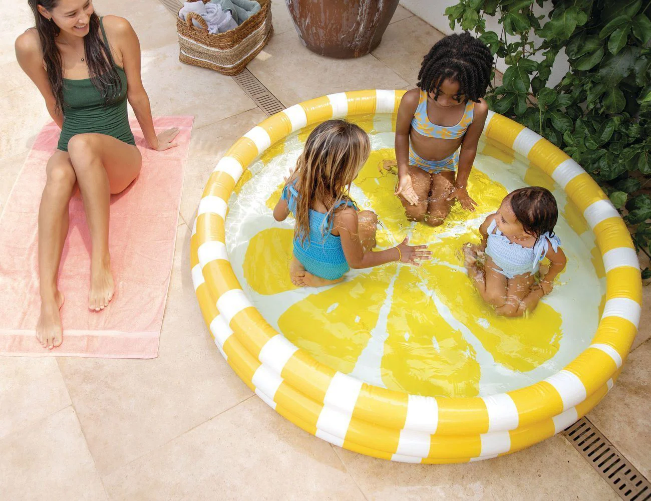 Piscina gonflabila Intex Lamaie picana, 147x33 cm foto